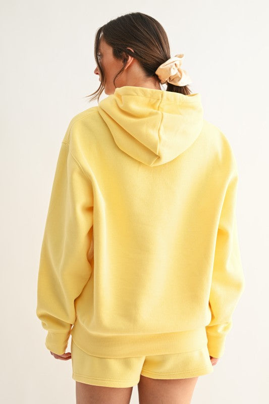 Soar On Wings 2-Piece Hoodie Sweatshirt + Shorts Set