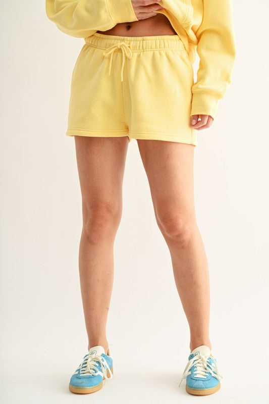 Soar On Wings 2-Piece Hoodie Sweatshirt + Shorts Set
