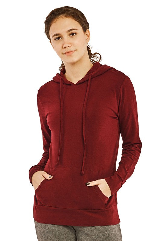 Daily Grind Essential Cotton Pullover Kangaroo Pocket Hoodie